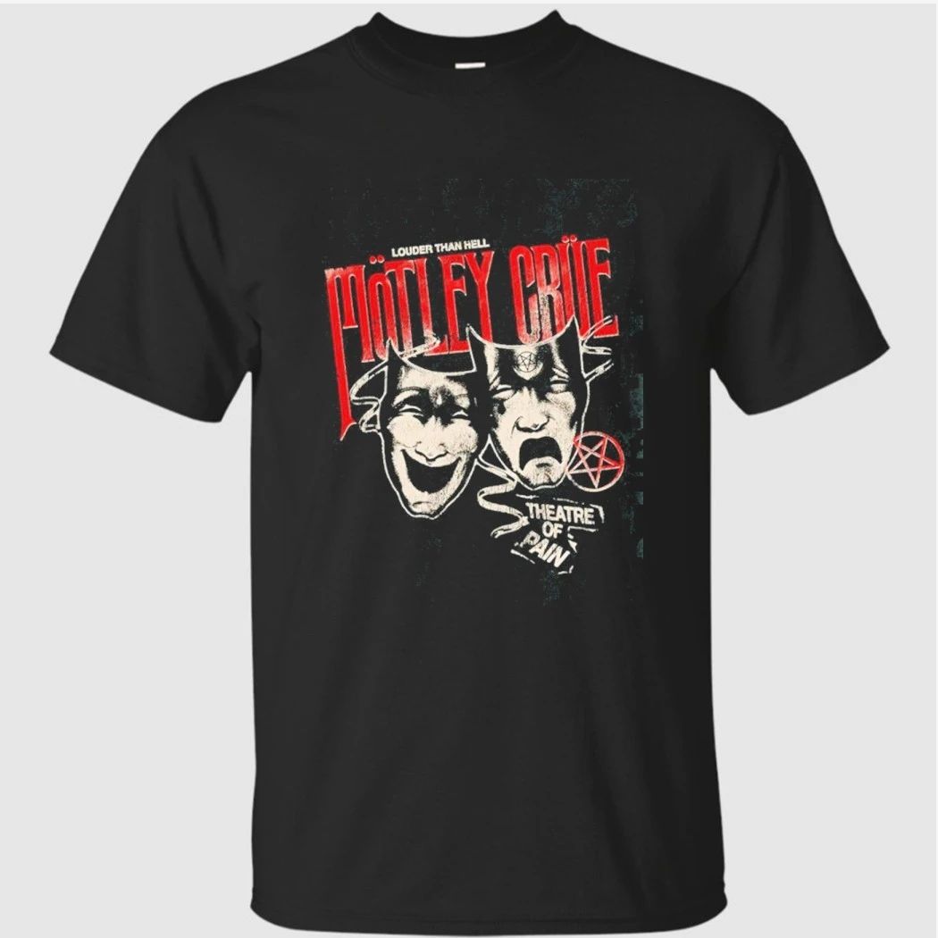 Motley Crue 45th Anniversary Theatre of Pain Shirt