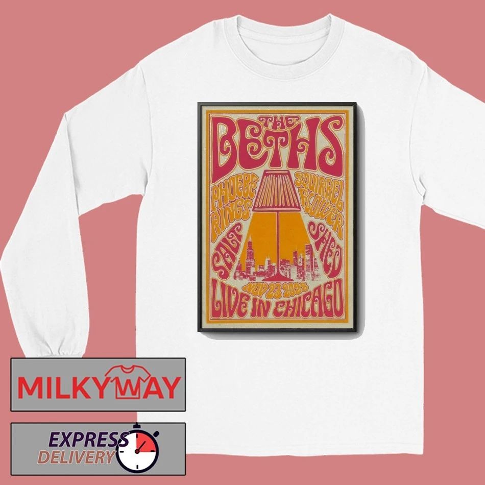 The Beths In Chicago IL On Nov 23 2025 Poster shirt