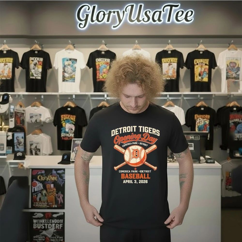 Detroit Tigers Opening Day 2026 Shirt