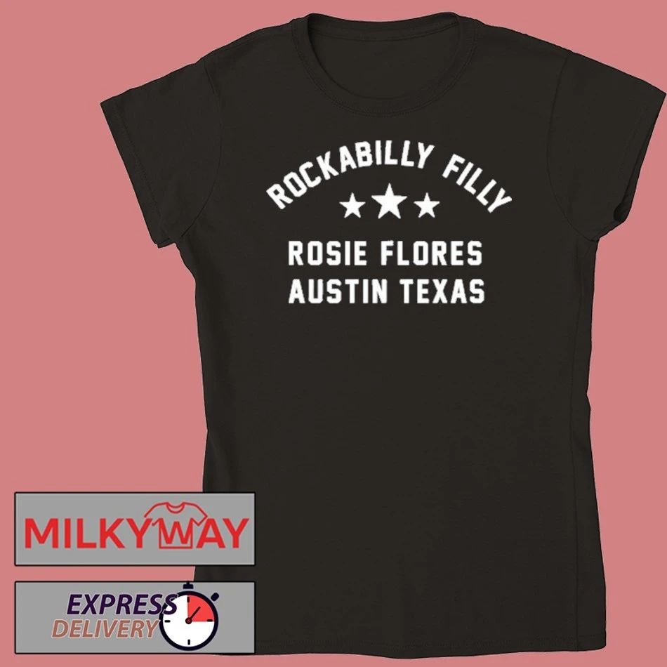 Rockabilly Filly Rosie Flores Austin Texas Shirt