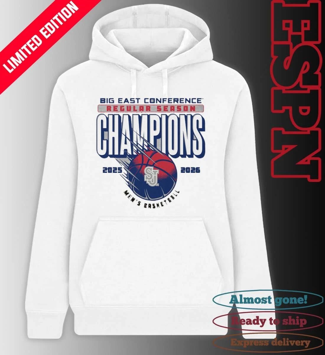 St. John’s Red Storm Men’s Basketball Big East Regular Season Champions Shirt