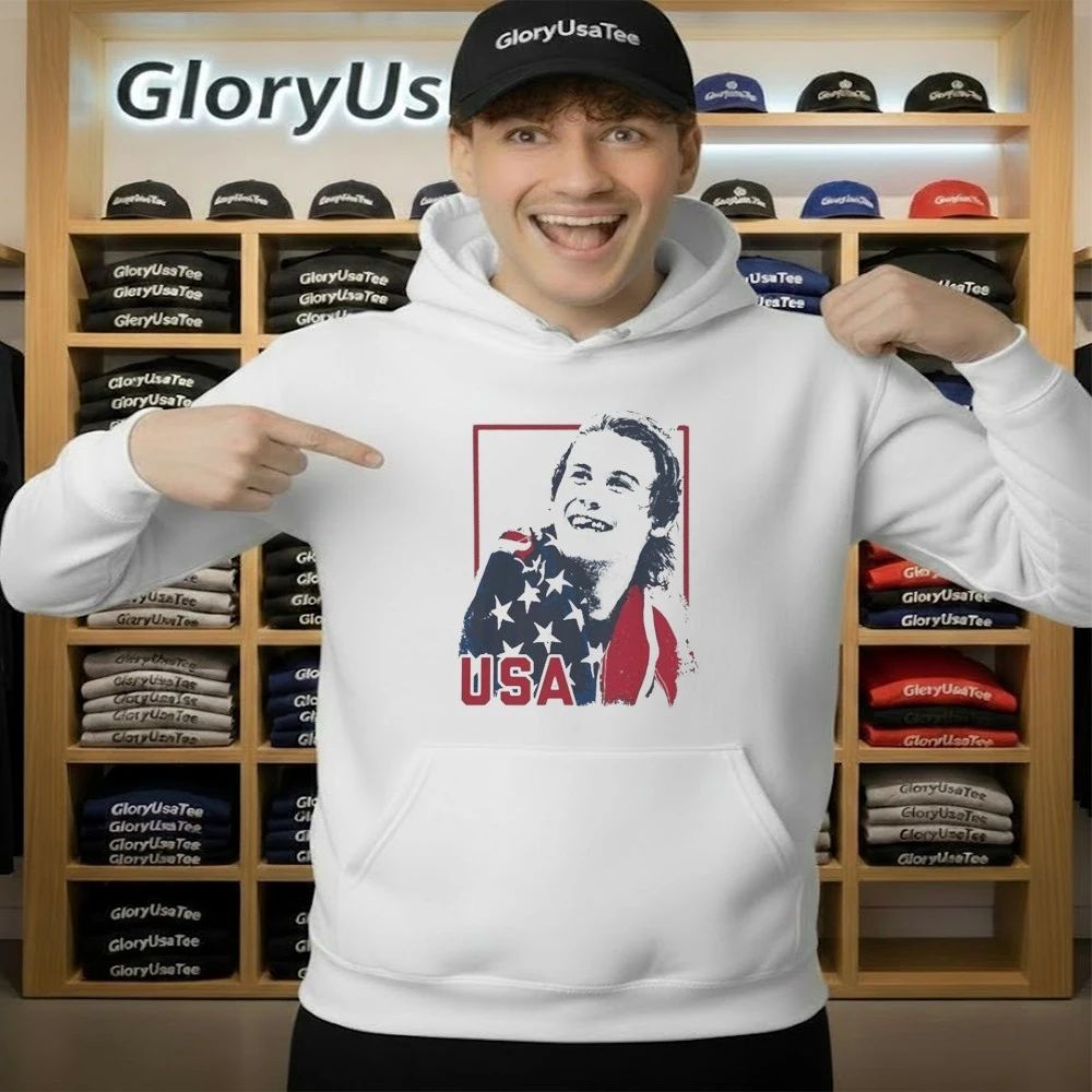 Jack Hughes USA 2026 Hockey Shirt