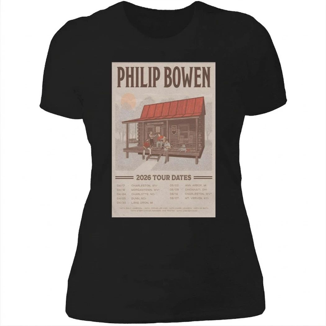 Philip Bowen 2026 Tour Shirt