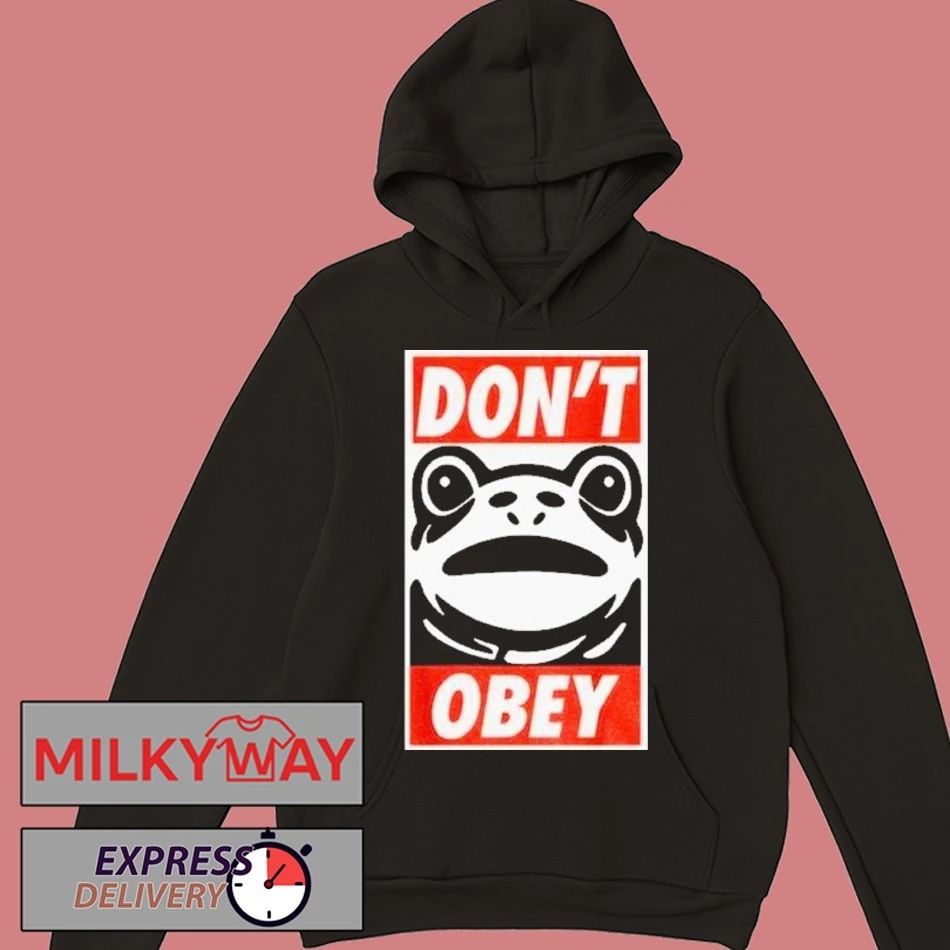 Dont Obey Portland Frog Shirt