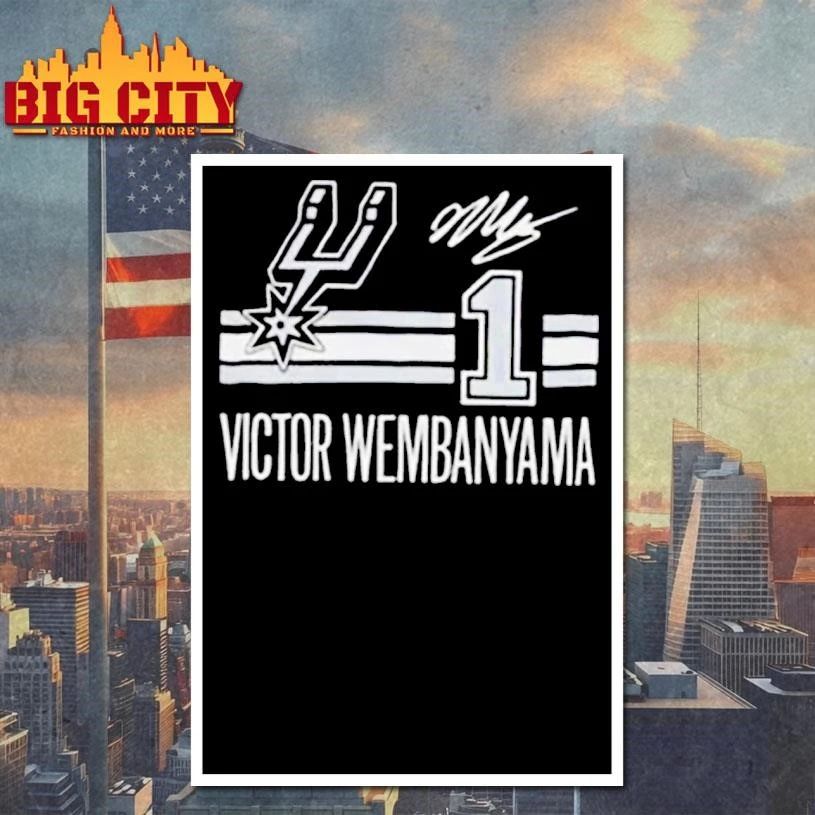 Victor Wembanyama San Antonio Basketball Signature Shirt