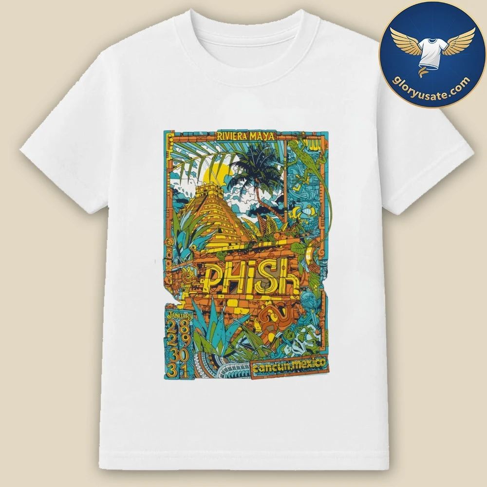 Phish Riviera Maya Mexico 1-28-1 31-2026 Poster Shirt