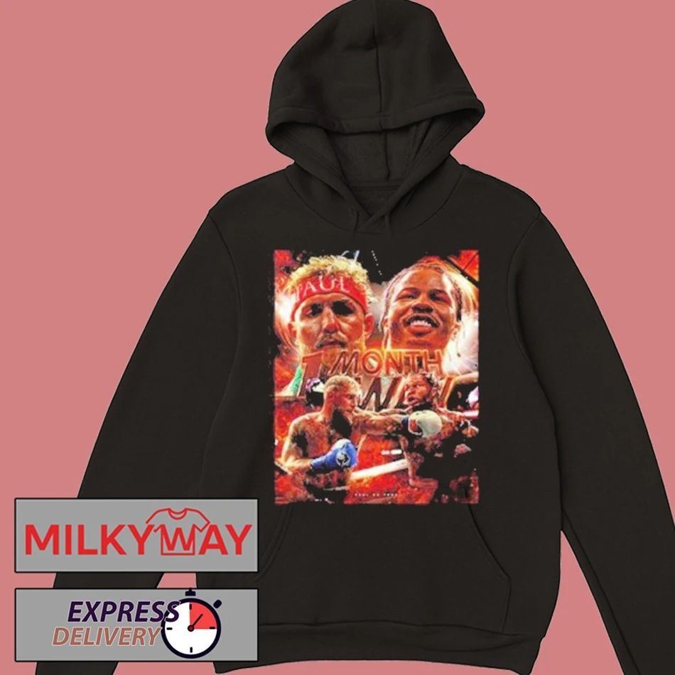 Jake Paul vs Gervonta Davis 1 Month Away Shirt
