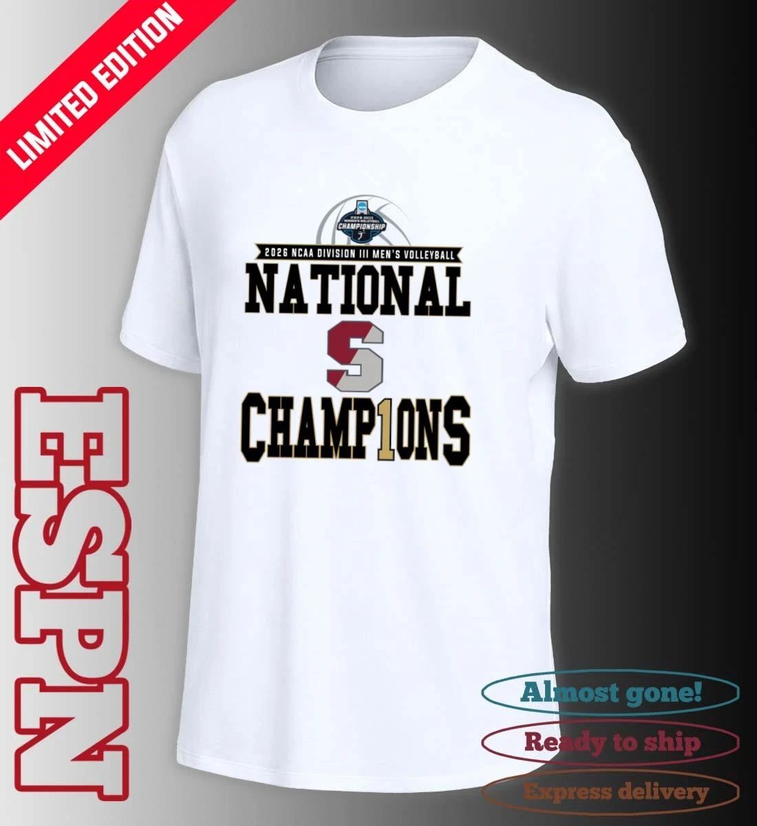 Springfield College Pride 2026 NCAA DIII Men’s Volleyball National Champions Shirt