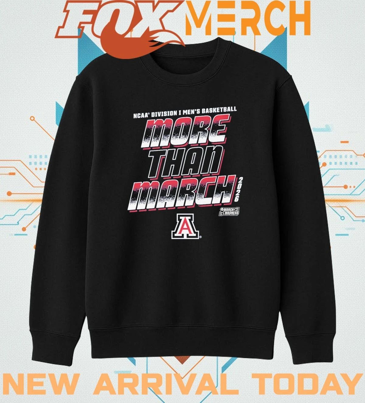 Arizona Wildcats 2026 NCAA Division I Men’s Basketball More Than March Madness t-shirt