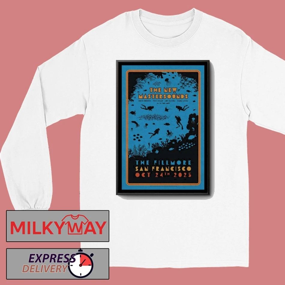 The New Mastersounds San Francisco Oct 24 2025 Poster shirt