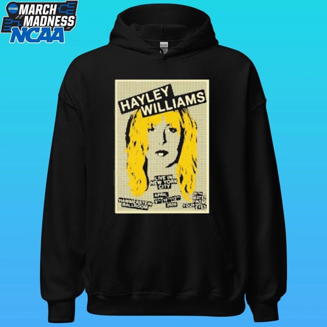 Hayley Williams Hammerstein Ballroom Nyc Apr 9-12 2026 Poster Shirt