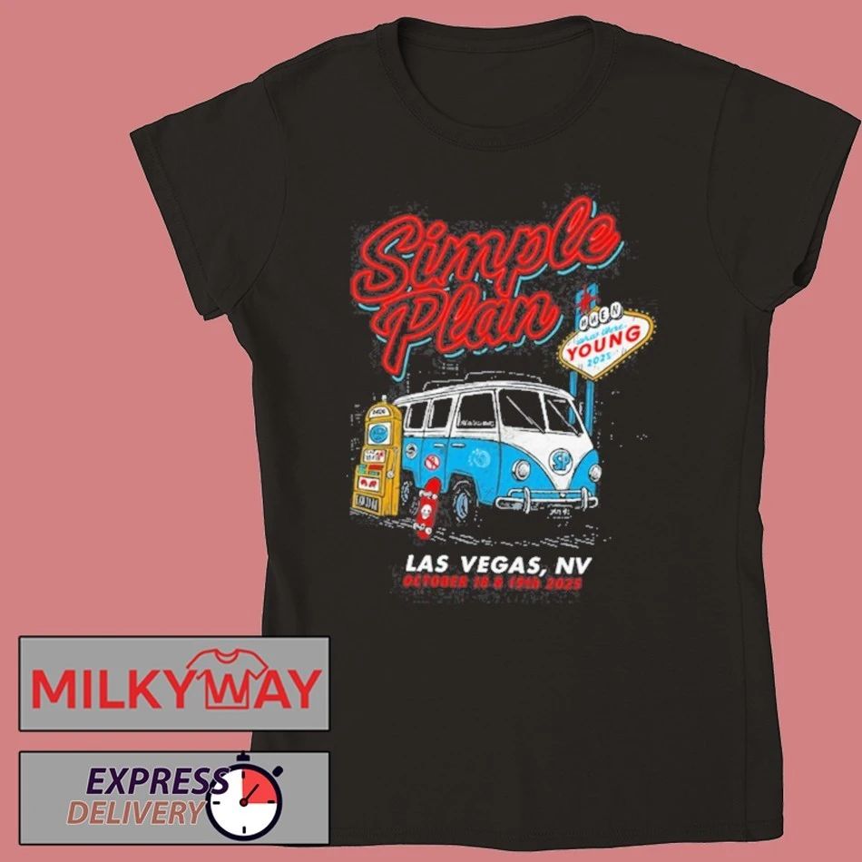 Simple Plan Tour Las Vegas, NV 2025 Shirt