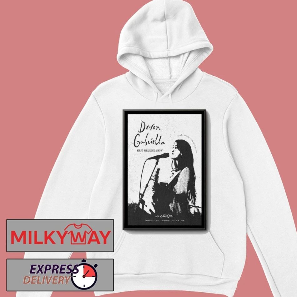Devon Gabriella The Moroccan Lounge Los Angeles Poster shirt