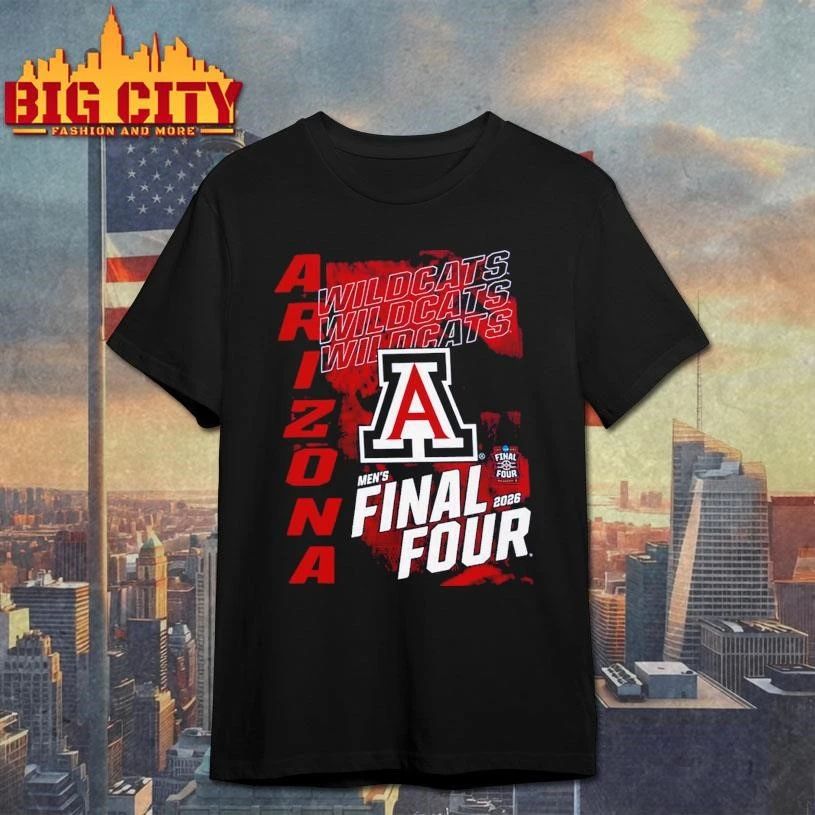 Arizona Wildcats 2026 NCAA Men’s Basketball Tournament March Madness Final Four College Shirt