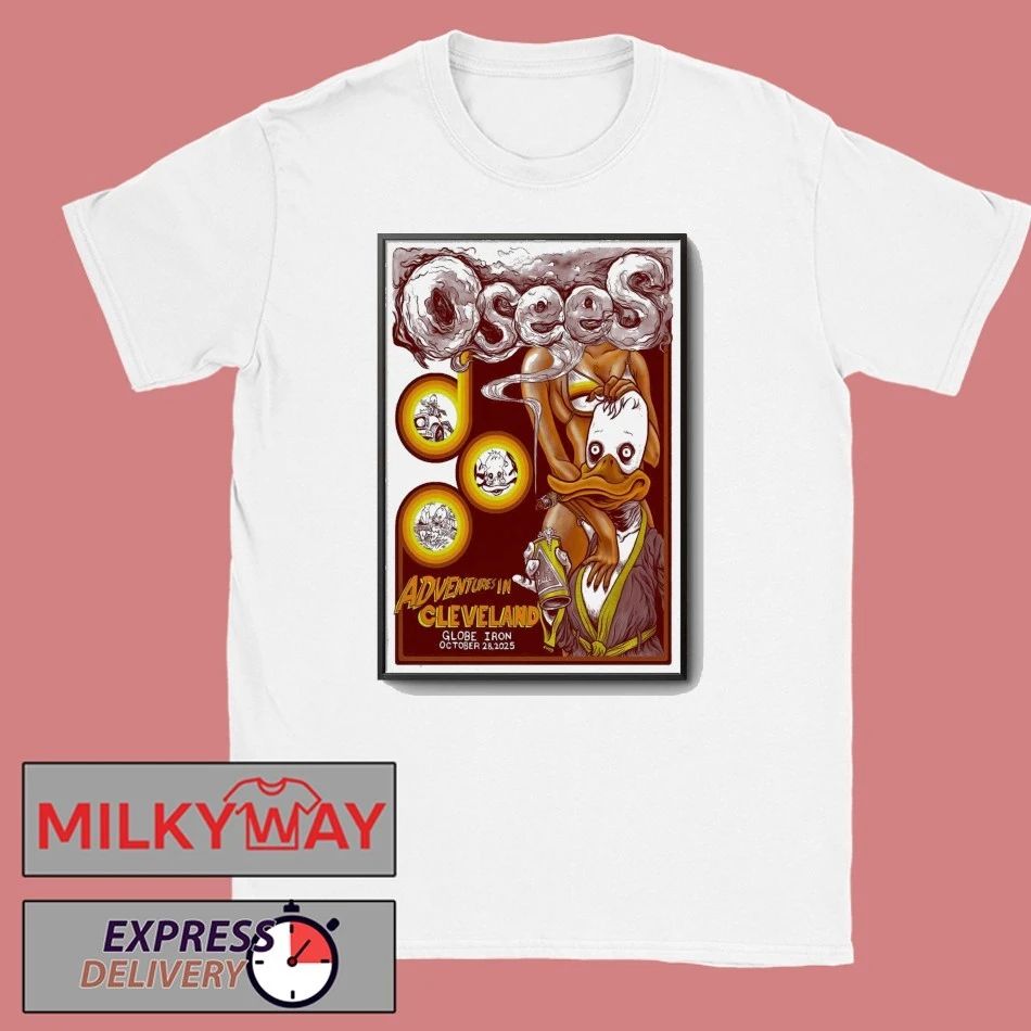 Osees In Cleveland OH On Oct 28 2025 Poster shirt