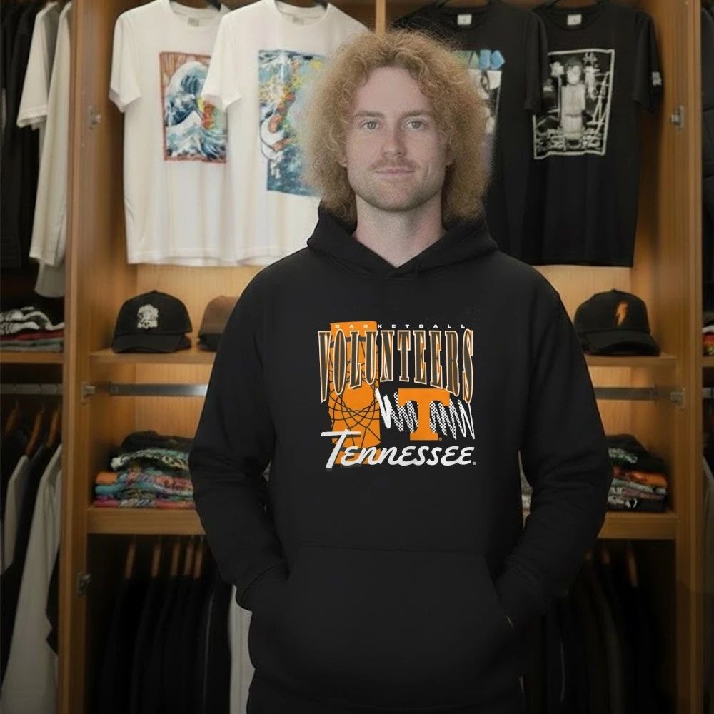 Tennessee Volunteers Men’s Basketball Graphic Tri-Blend T-Shirt