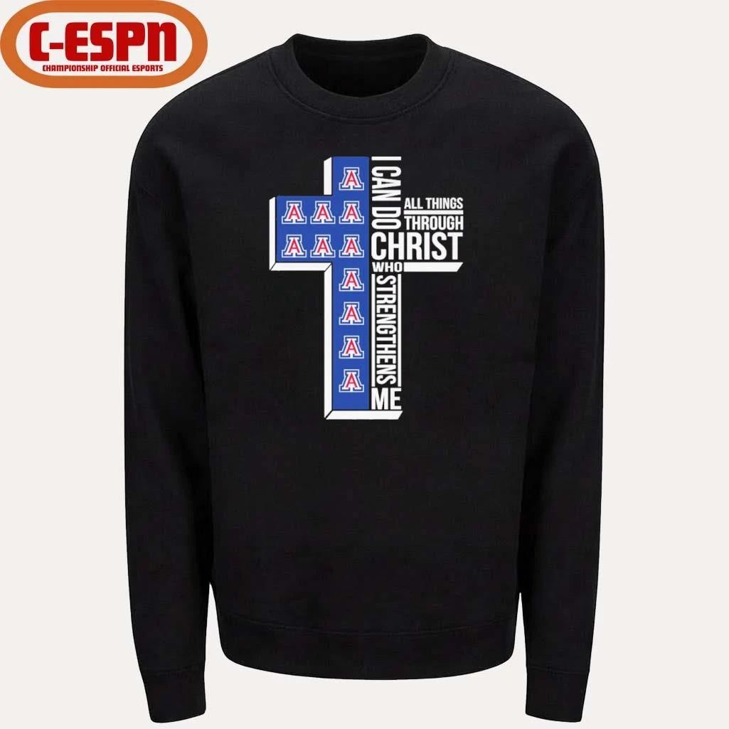 Arizona Basketball I Can Do All Things Through Christ Who Strengthens Me Shirt