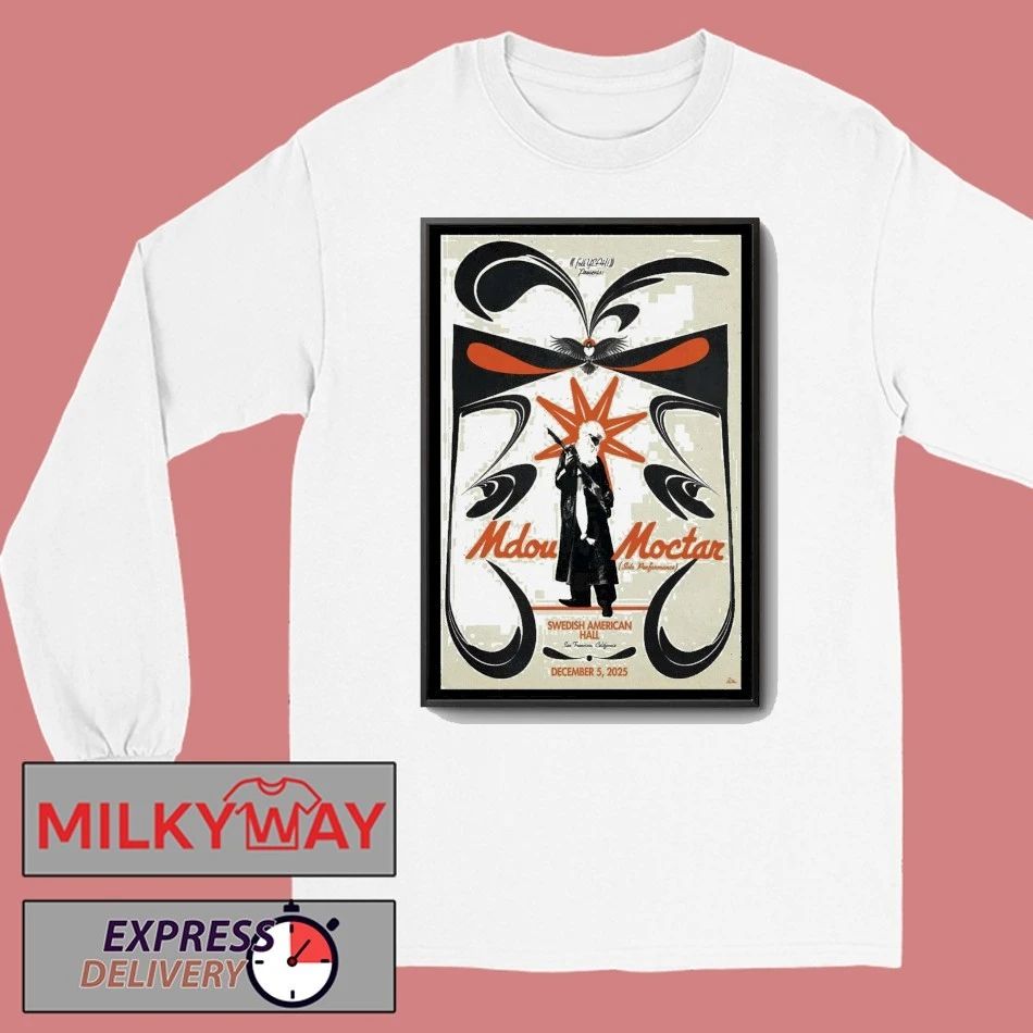 Mdou Moctar Tour San Francisco 2025 Poster shirt