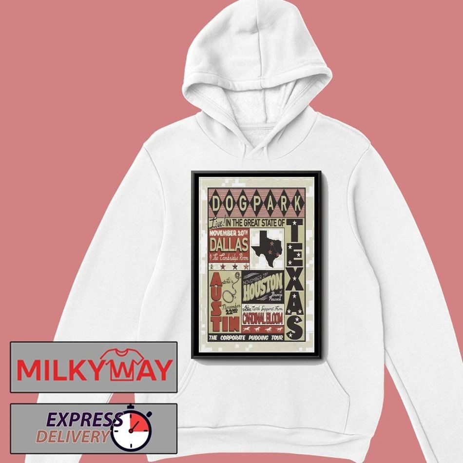 Dogpark Dallas TX Tour November 20 2025 Poster shirt