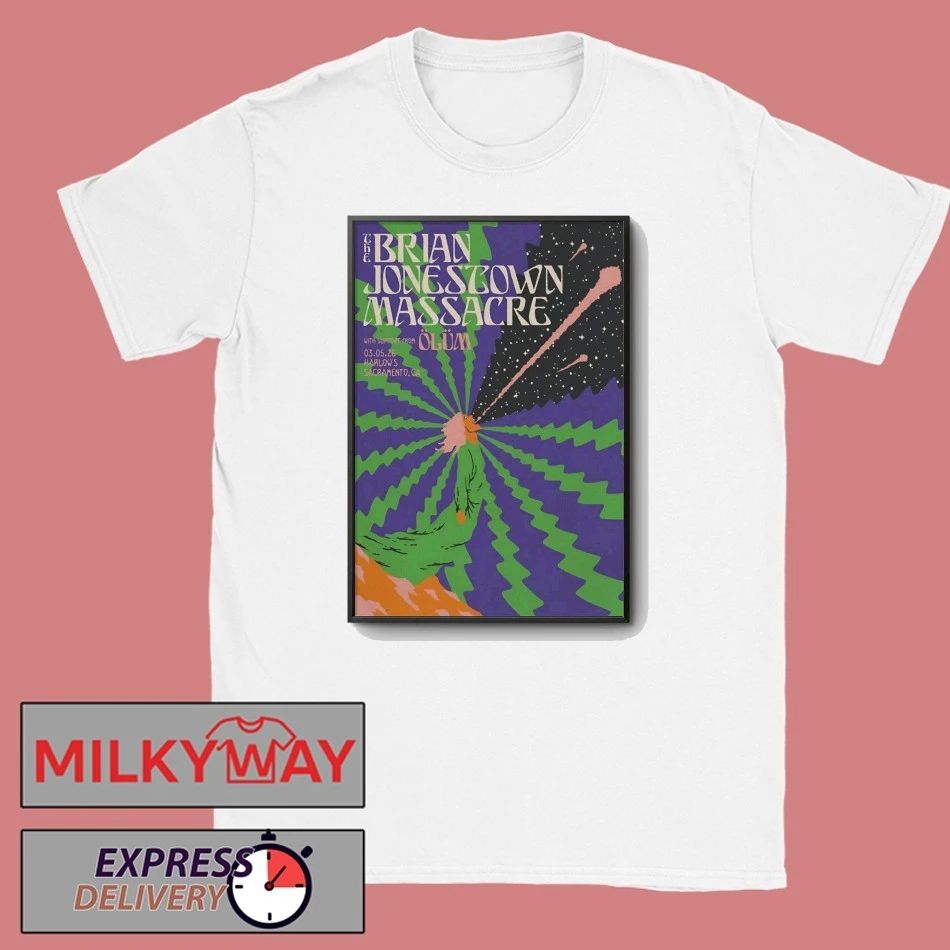 Brian Jonestown Massacre Mar 5 2026 In Sacramento CA Poster shirt