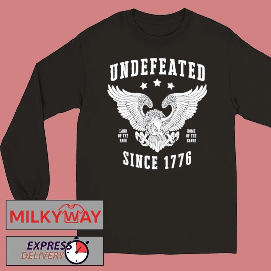 Turning Point Veterans Day Undefeated since 1776 shirt