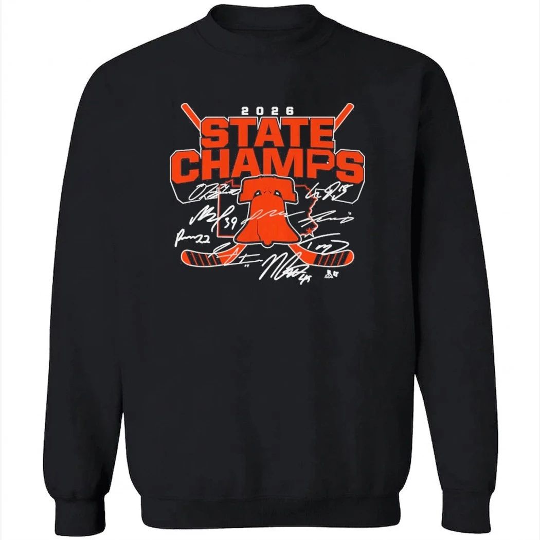 Philadelphia Hockey 2026 State Champs Signature Shirt