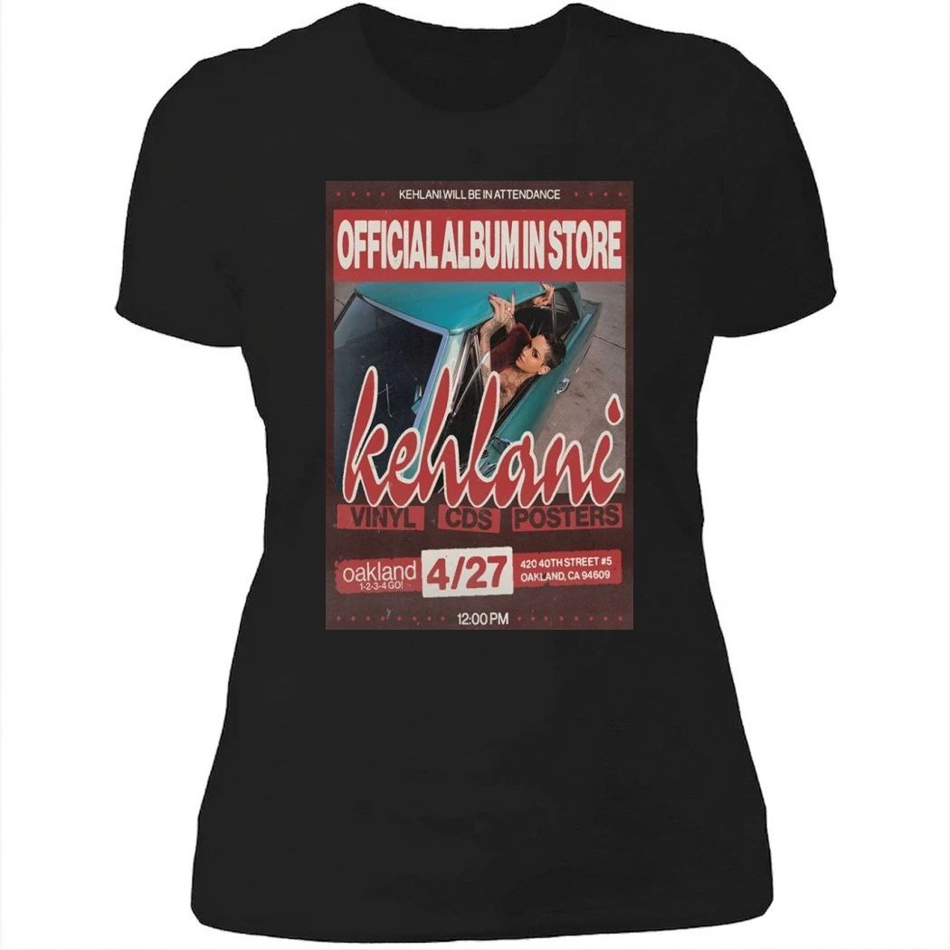 An Evening With Kehlani Tour 2026 Los Angeles Poster Shirt