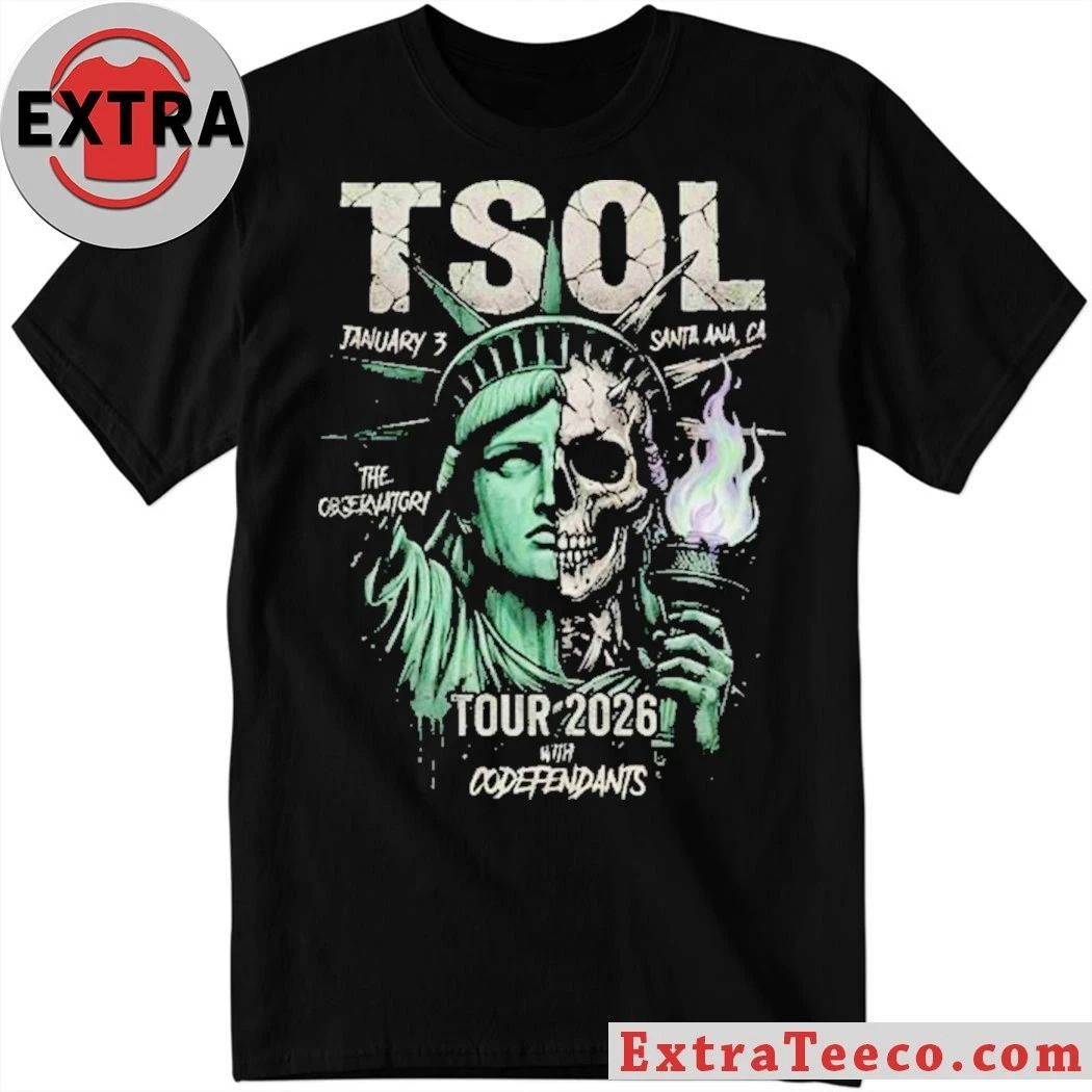 Original True Sounds of Liberty will perform on January 3, 2026, at The Observatory in Santa Ana, California, with special guests Codefendants Shirt