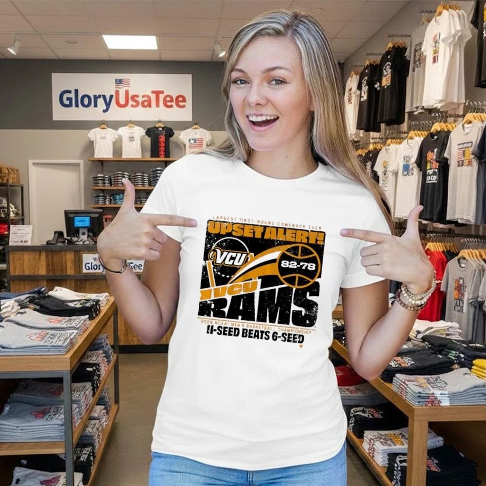 VCU Rams MBB 2026 March Madness Upset Alert Men’s Basketball Championship Shirt