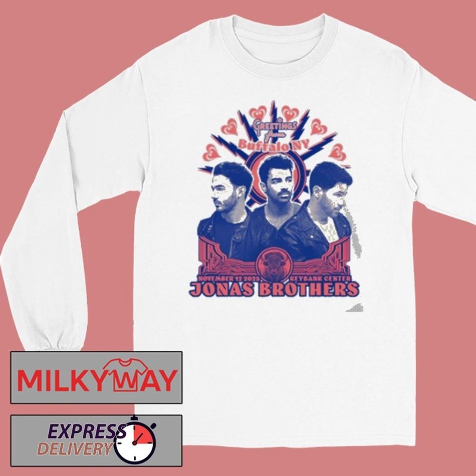 Jonas Brother Nov 12 2025 Buffalo shirt