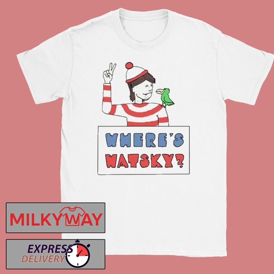 GEORGE WATSKY Where’s Watsky shirt