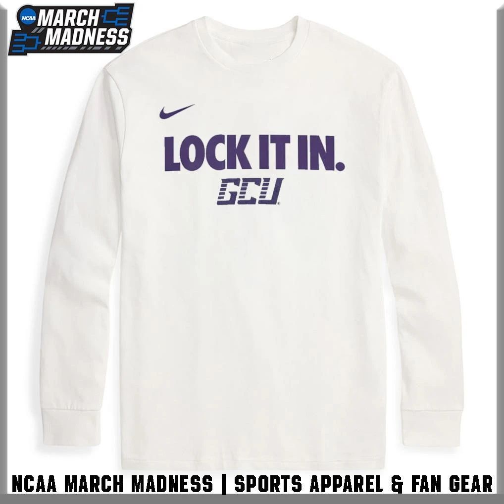 Grand Canyon Antelopes Basketball Lock It In 2026 T-Shirt