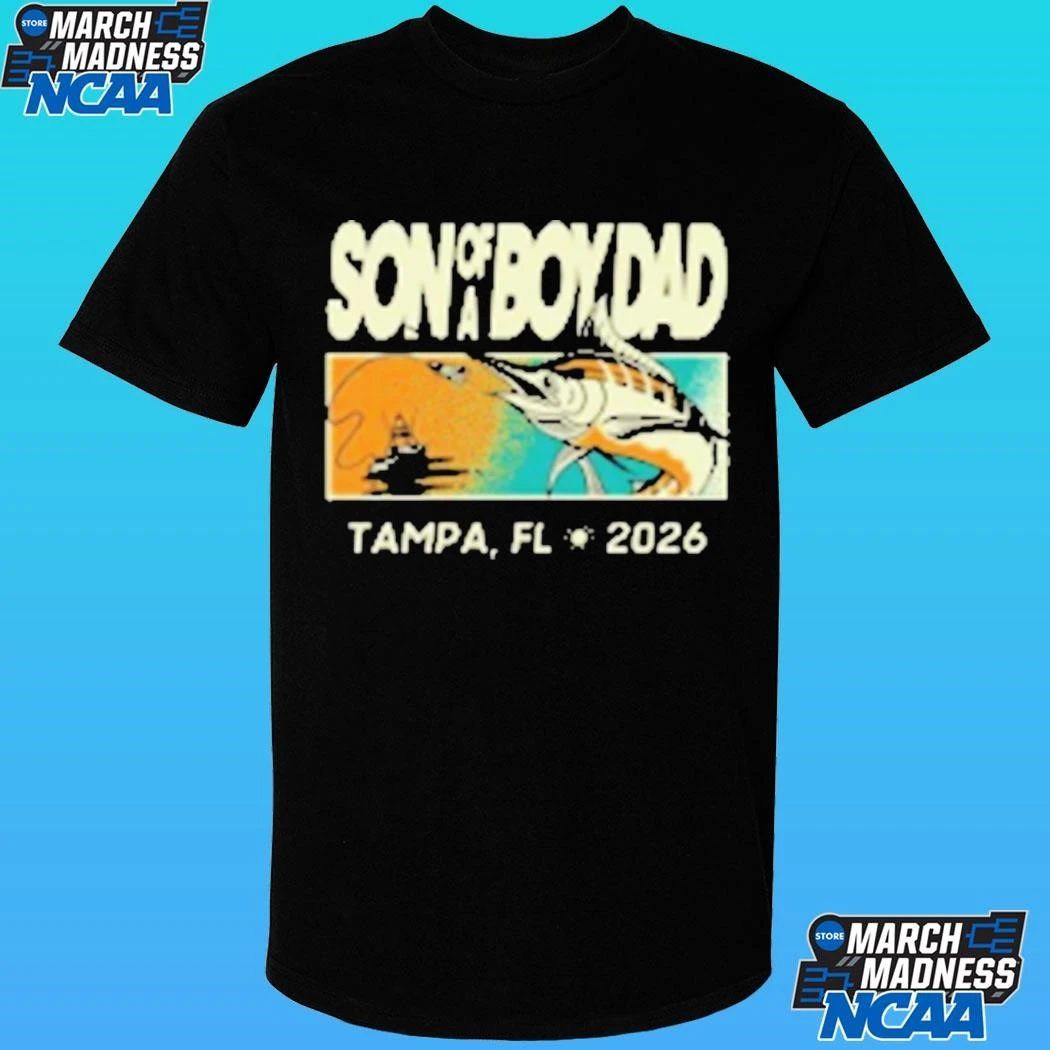 Son Of A Boy Dad Fish Tampa Fl 2026 Shirt