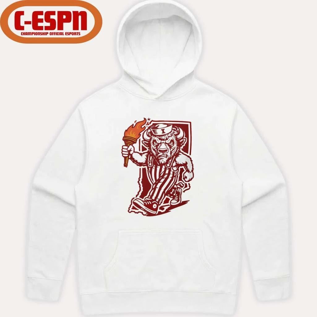 2025 National Champions Indiana Bison Fire shirt