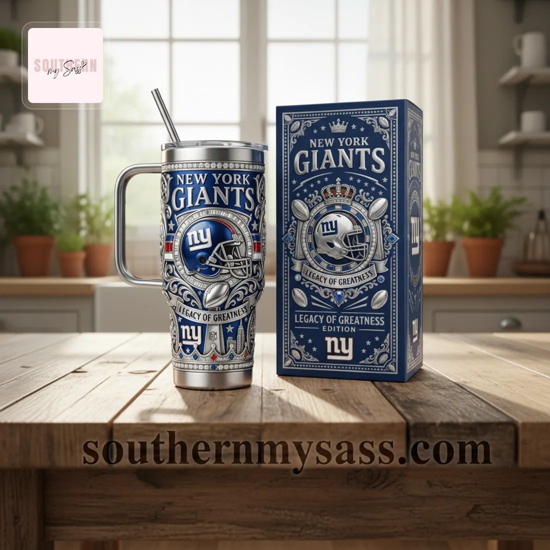 New York Giants Legacy of Greatness Insulated Tumbler