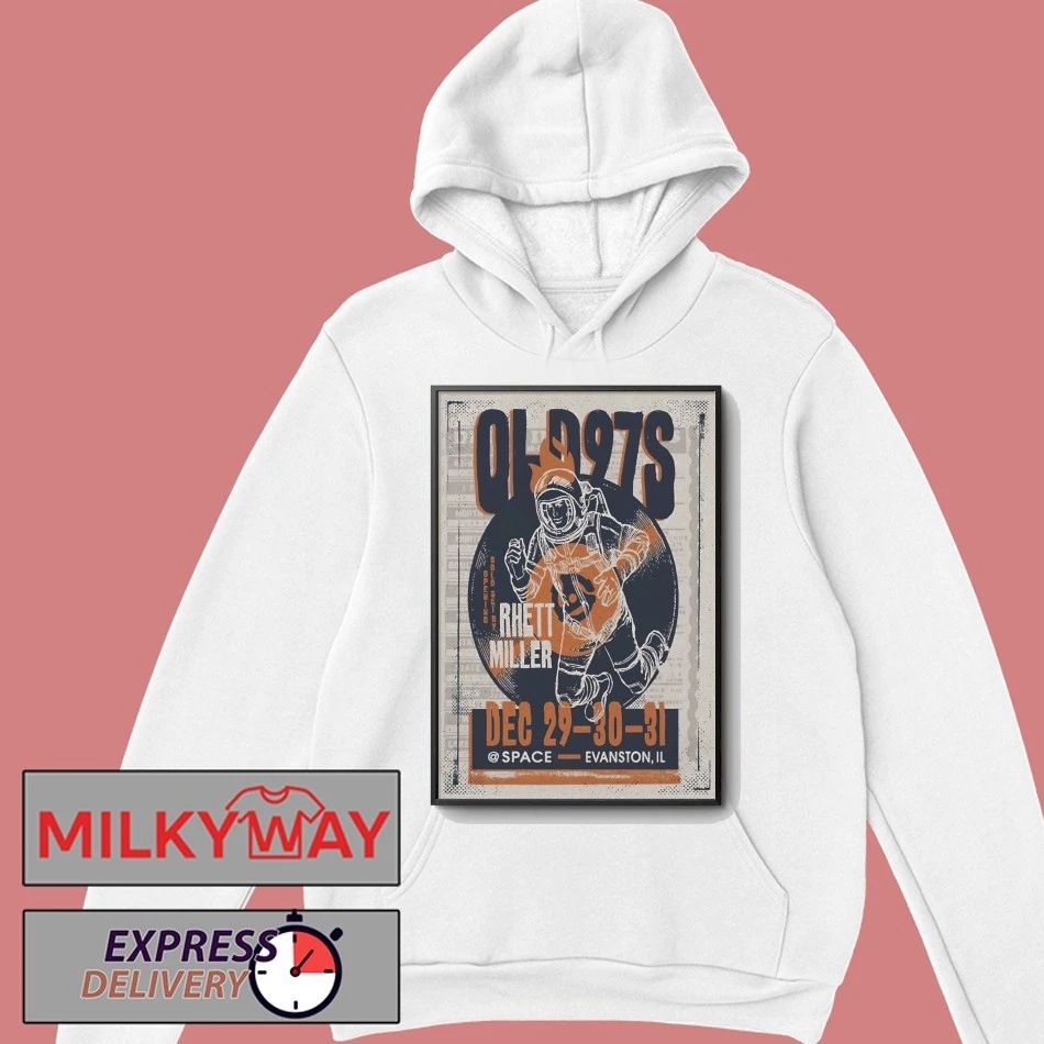 Old 97’S Dec 29-31 2025 SPACE In Evanston IL Poster shirt