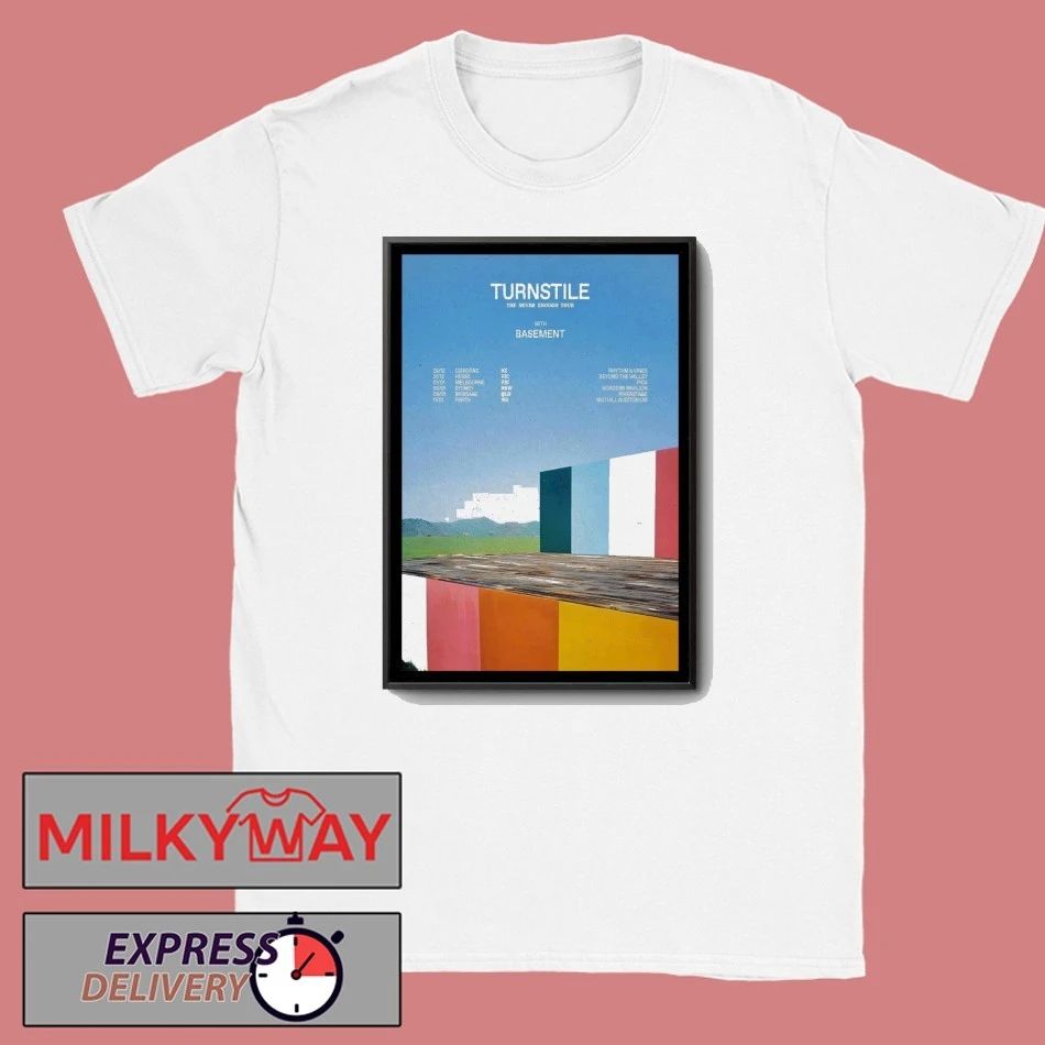Tour 2025-2026 Turnstile Poster shirt