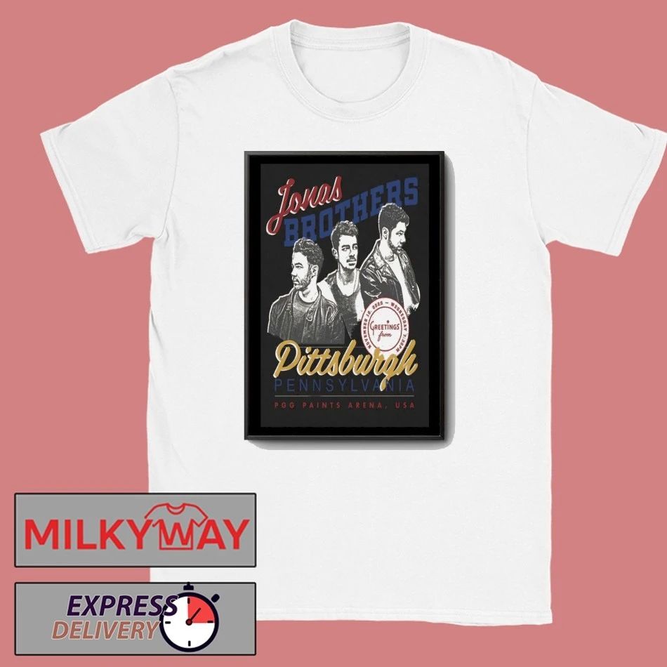 Poster Pittsburgh, PA Jonas Brothers November 12 2025 shirt