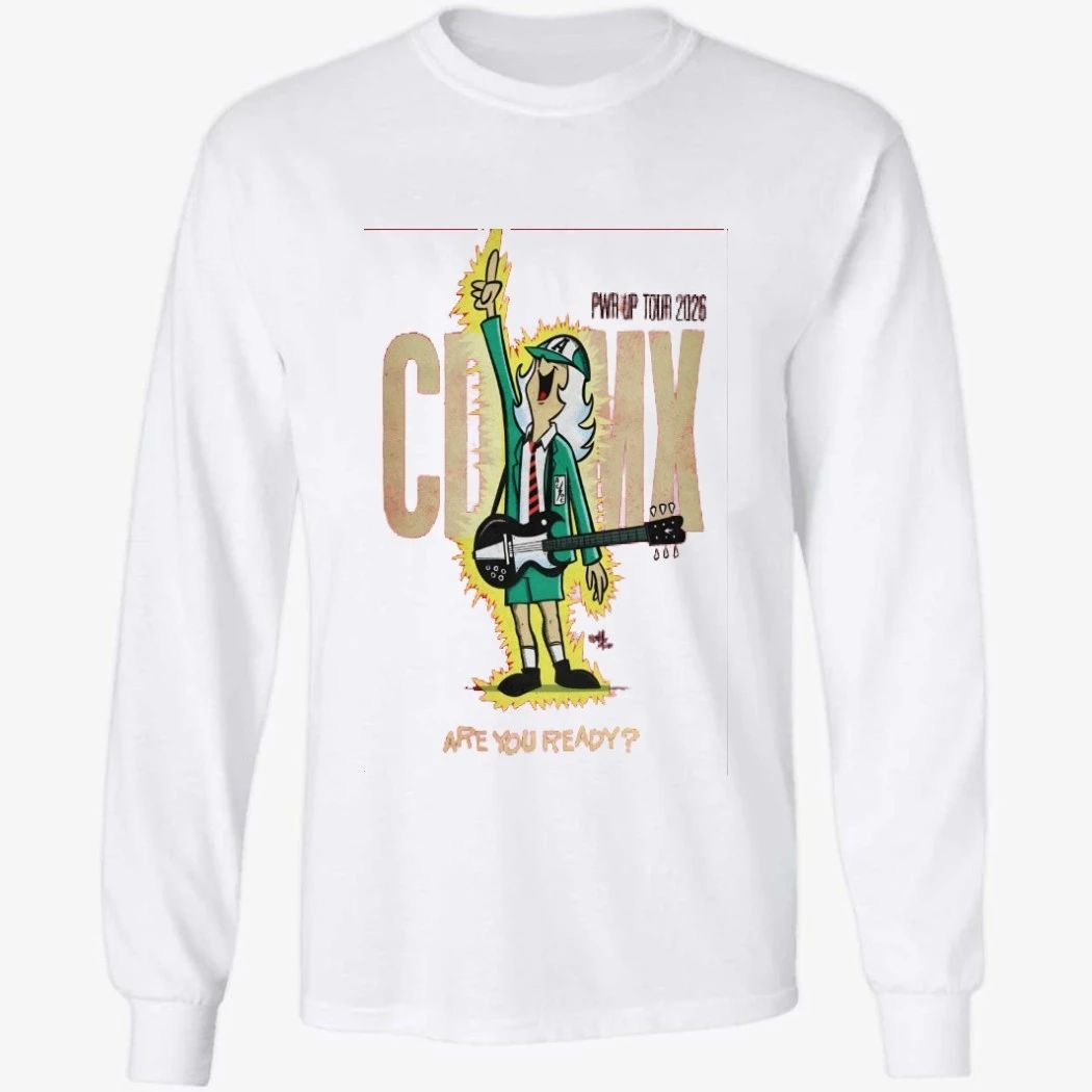AC-DC PWR Up Tour Ciudad De Mexico 2026 Shirt