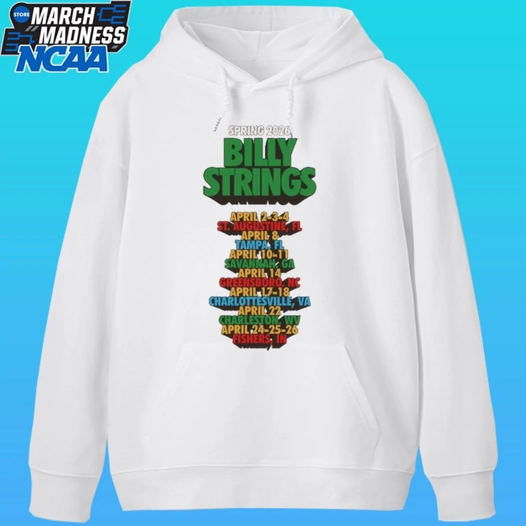 Billy Strings Spring 2026 Funky Text Shirt