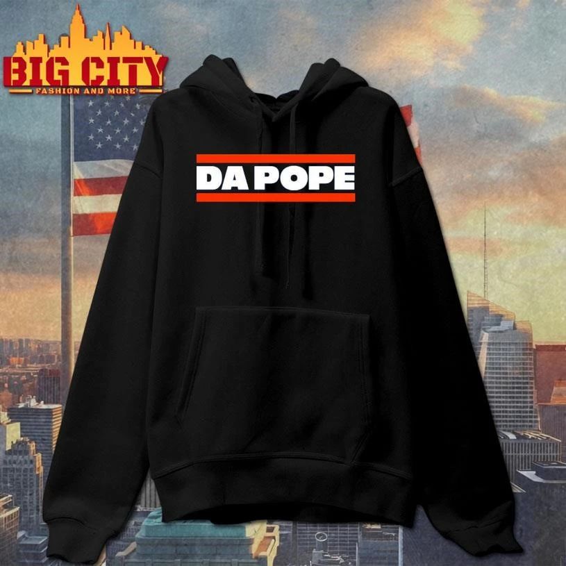 Pope Leo XIV Chicago Football Da Pope Graphic Shirt