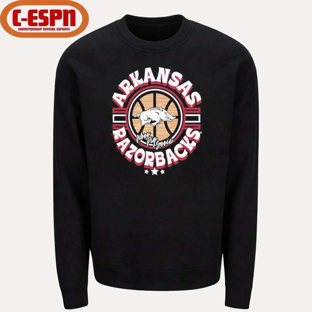 Arkansas Razorbacks Basketball Court Ball Shirt