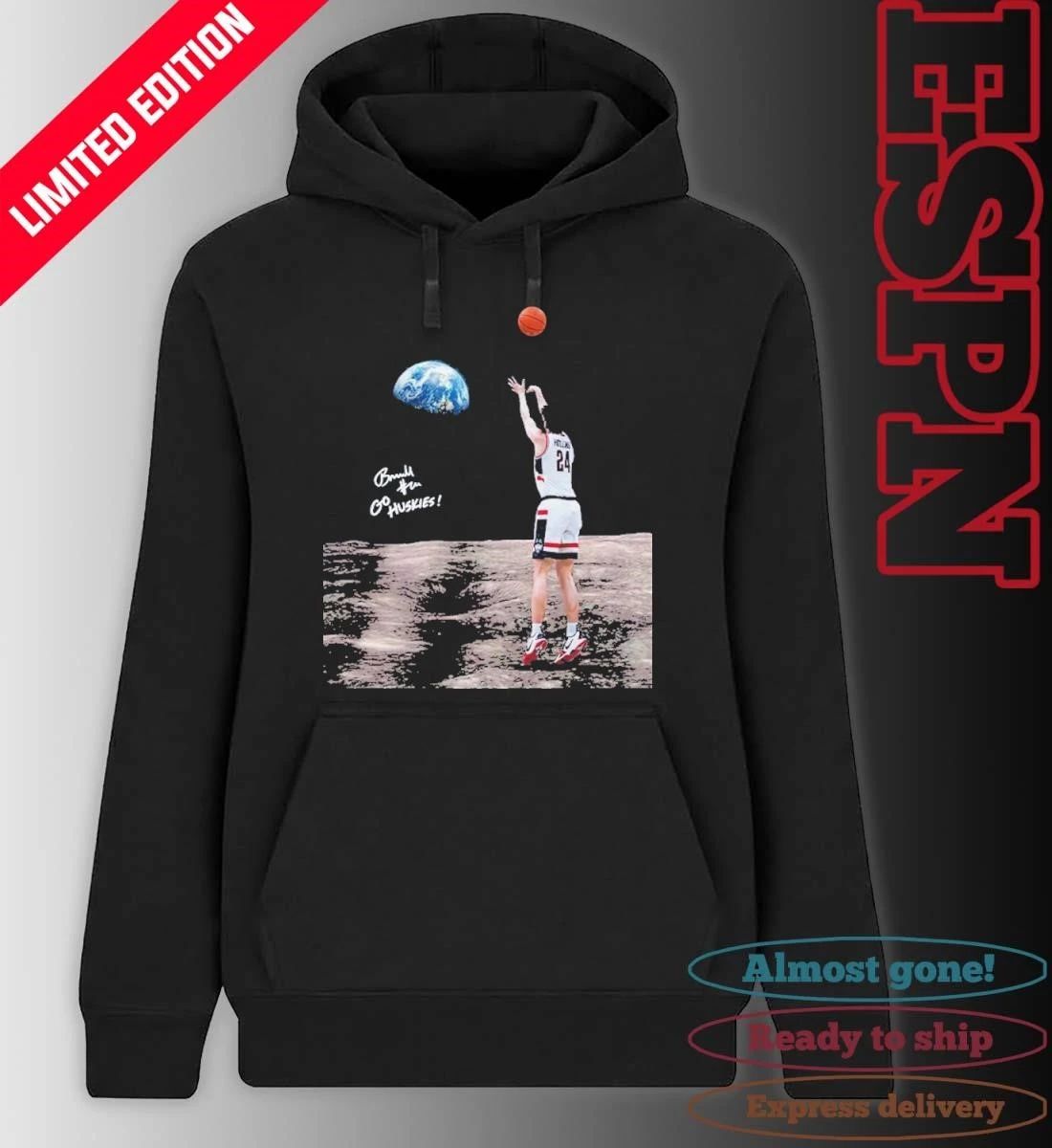 Braylon Mullins Moon Shot Mullins UConn T-shirt