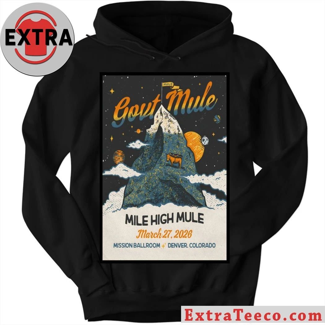 Original Gov’t Mule Denver CO 3 27 2026 Poster Shirt
