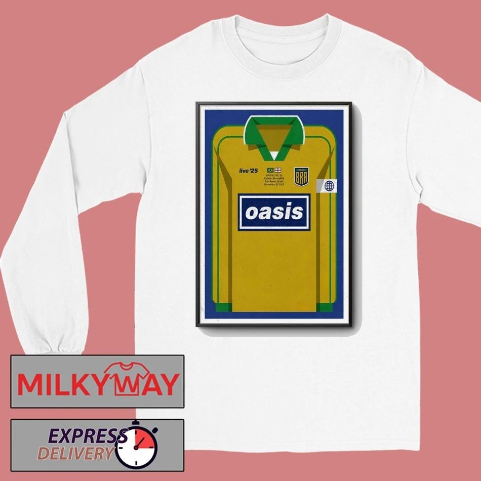 Oasis São Paulo Brazil November 22 2025 Poster shirt