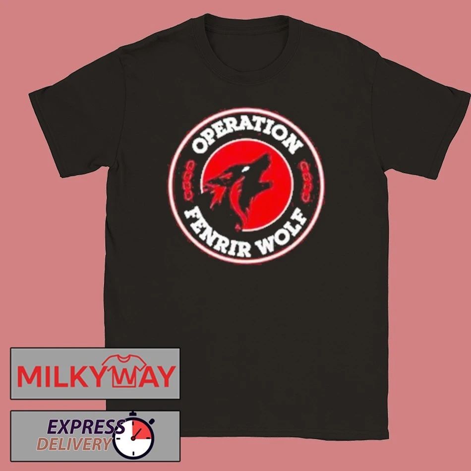 Nebraska Huskers Operation Fenrir Wolf T-Shirt