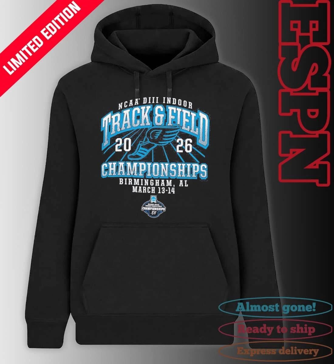 2026 NCAA DIII Indoor Track & Field Championships – Birmingham, AL Shirt
