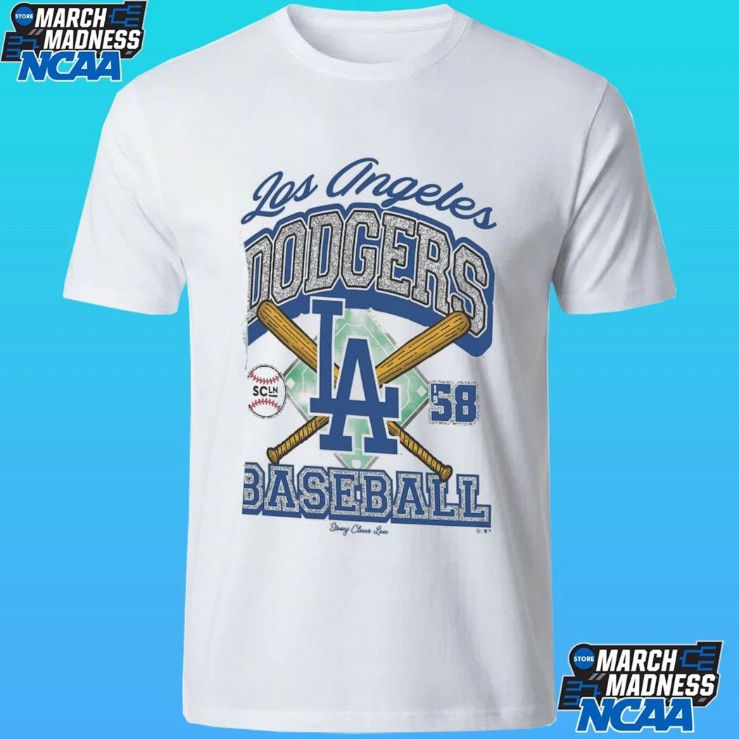 Los Angeles Dodgers ’47 x Stoney Clover Lane Women’s Crossover Shirt