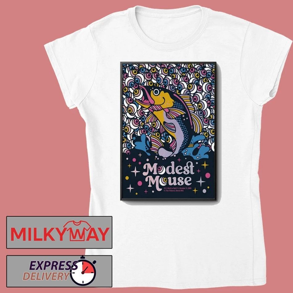 Modest Mouse Oct 11 2025 The Fillmore Detroit Tour Poster shirt