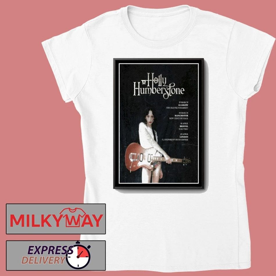 Holly Humberstone March and April Tour 2026 Poster shirt